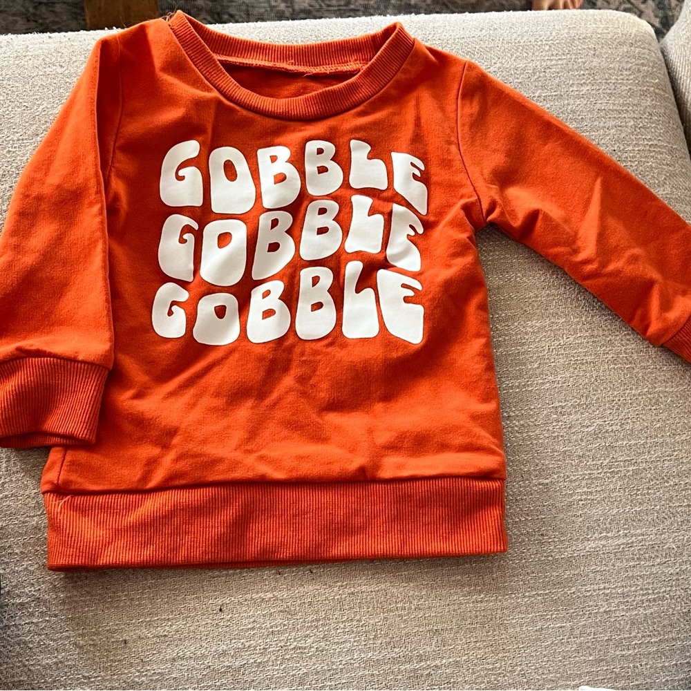 Baby Boy Gobble Sweatshirt